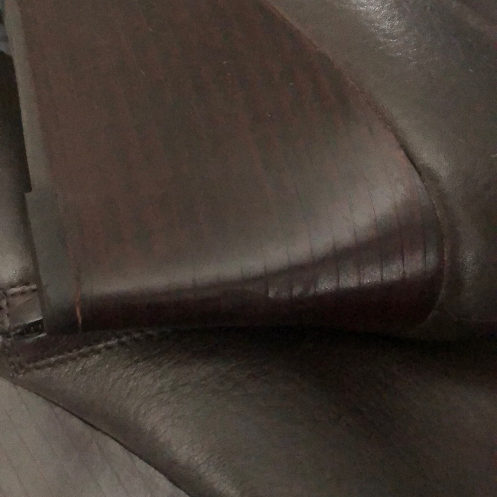 Tory Burch Lowell Tumbled Vitello Wedge Booties - Picture 5 of 10
